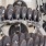 a group of black dumbbells