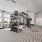 a gym with exercise equipment